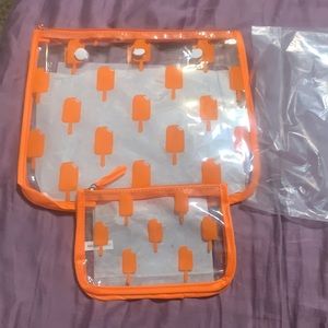 Orange popsicle bogg bag insert, brand new